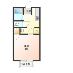 中田駅 徒歩11分 3階の物件間取画像